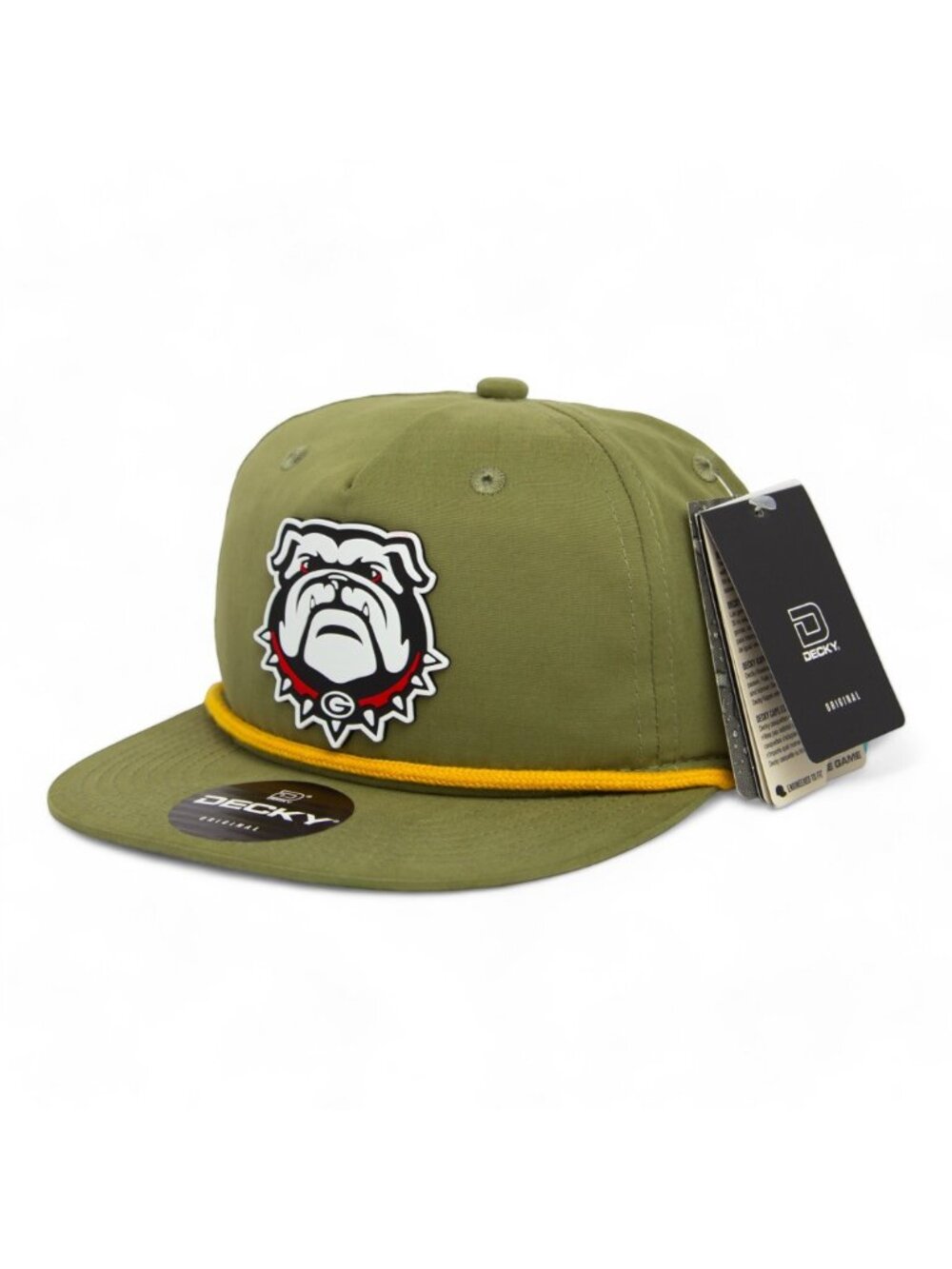 Georgia Bulldogs UGA 3D Classic Rope Hat- Loden/ Amber